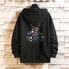 KS21206-P38加绒款-P43连帽开衫卫衣男运动外套大码班服砖墙，男装卫衣，电商A040A