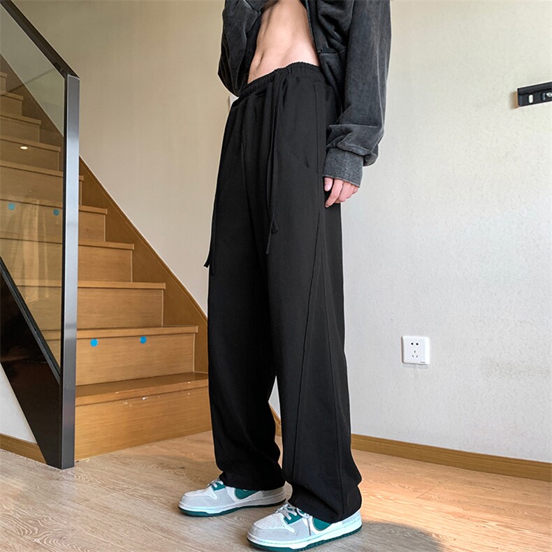 TC30-TP40控价58春季2023新款抽绳美式潮牌百搭休闲裤男ins裤子,男装休闲裤,电商A102-1