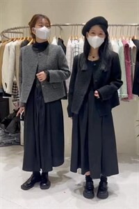 优雅小香风外套图片