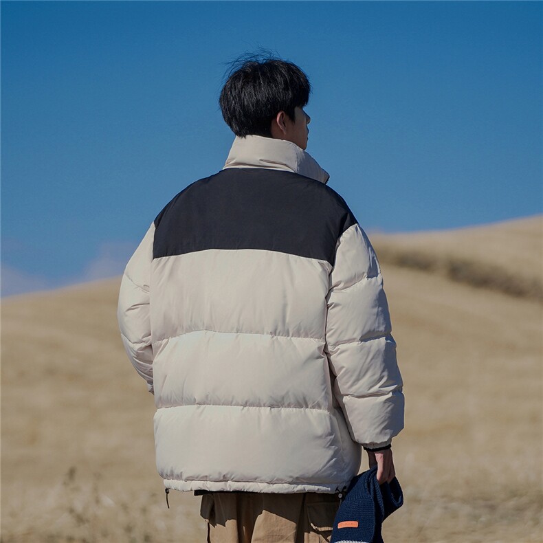 新疆山系冬款时尚字母印花休闲立领棉服A247-MY1252特批85控138,男装棉衣,电商A247