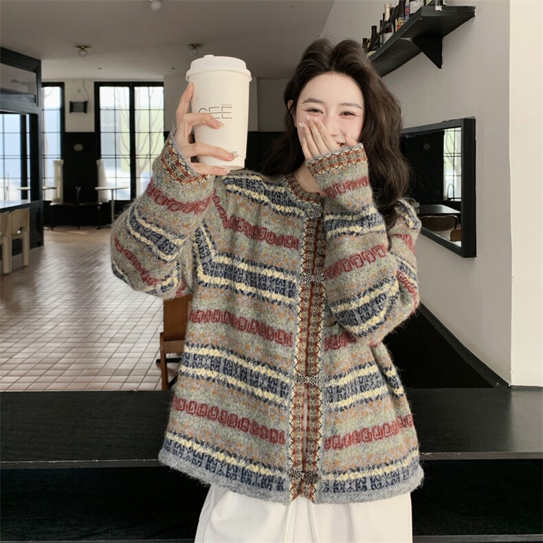 新品春秋毛衣外套616-P135-K218,针织衫/毛衣,2C275