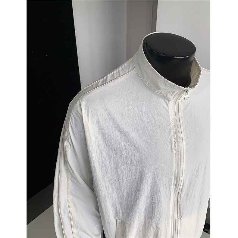 图户外立领防晒服upf50＋透气凉感轻量夹克衫男H1106特P50，男装防晒衣，电商A341