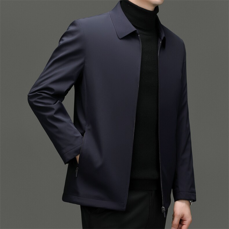 CKE1711钱塘2020-2新款商务冬季休闲厚款中年男士羽绒服P275图片