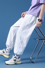 休闲裤男士夏季韩版潮流束脚卫裤潮牌宽松长裤子A161-2-K366-P45，男装休闲裤，电商A161-2