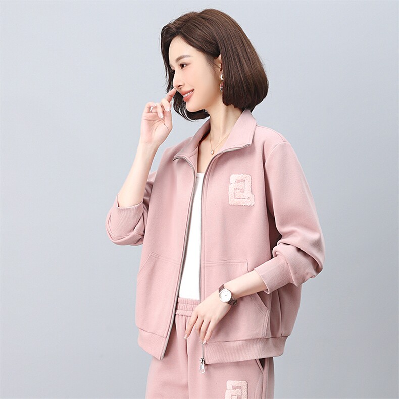 运动女早春穿搭2025新款春秋装搭配百搭休闲高级感时尚上衣,女装短外套,涵誉