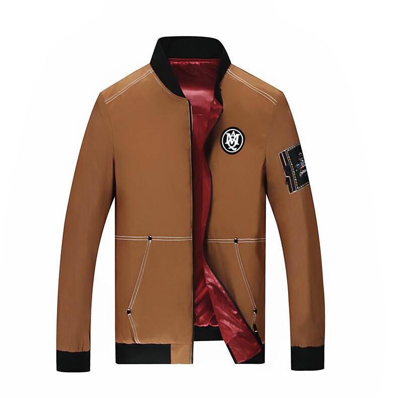 2021春秋装男士夹克衫加肥大码两面穿商务夹克外套L-8XL18006P115,男装夹克,星座802