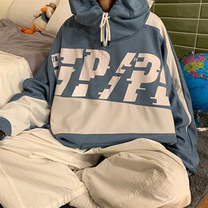280斤可穿连帽卫衣男2023秋季新款港风加大码宽松休闲胖子上衣潮，男装卫衣，钱塘717(原712)