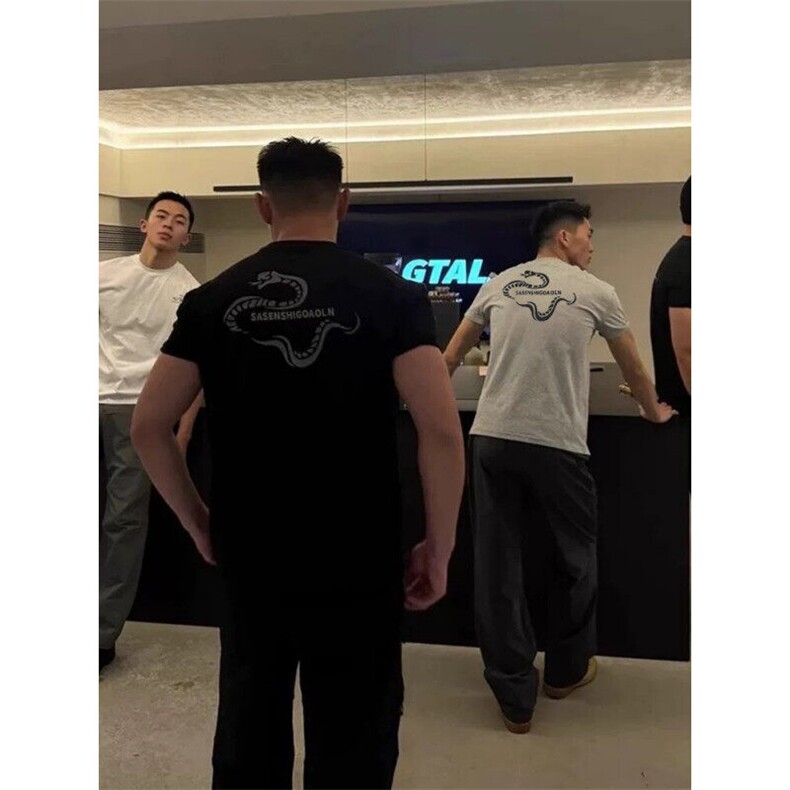 XZ809A/BBBT23/P20/控38重磅印花美式复古圆领T恤,男装T恤,星座809A(原222-1)