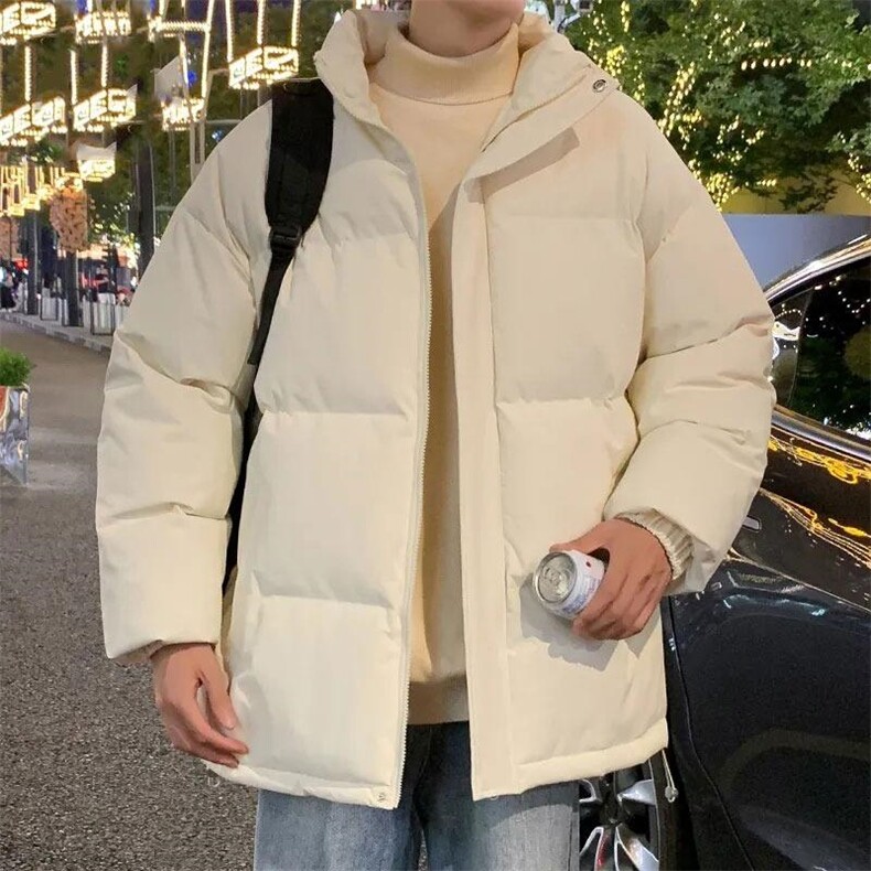 现货高品质美式高街冬季重磅三防加厚羽绒棉衣厚外套面包棉服，男装棉衣，电商A486