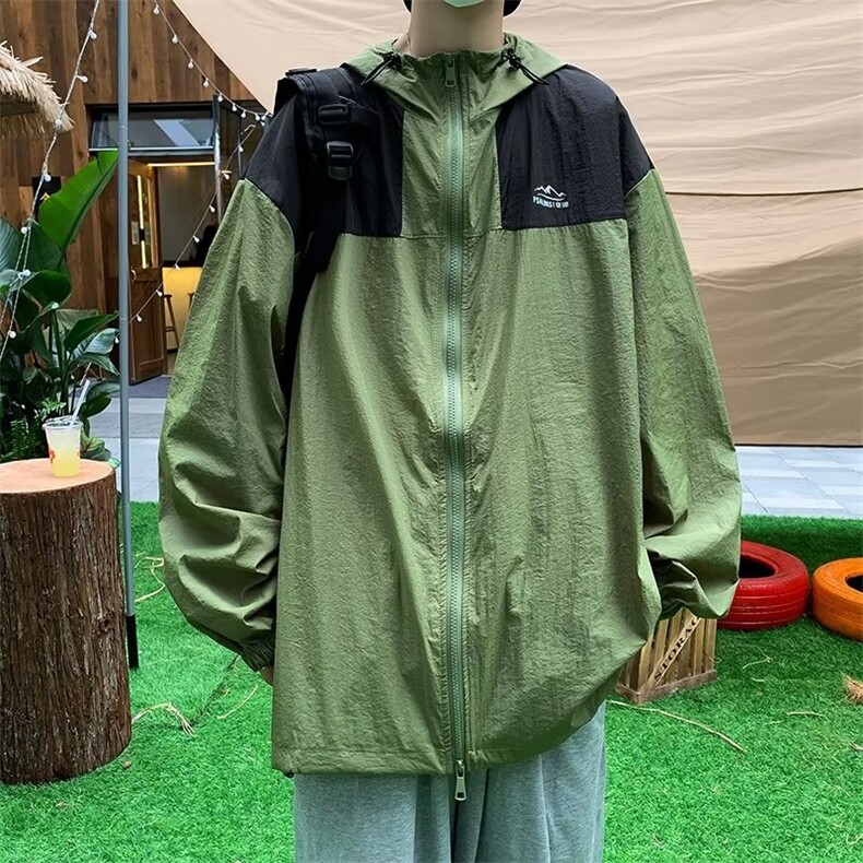 青春流行男夹克文艺潮外套山系防晒衣ASW12P40,男装夹克,星座1116-2