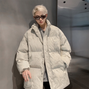 W8212 P120 控168 冬季新款扎染花边刺绣休闲棉服羽绒棉上衣棉衣图片
