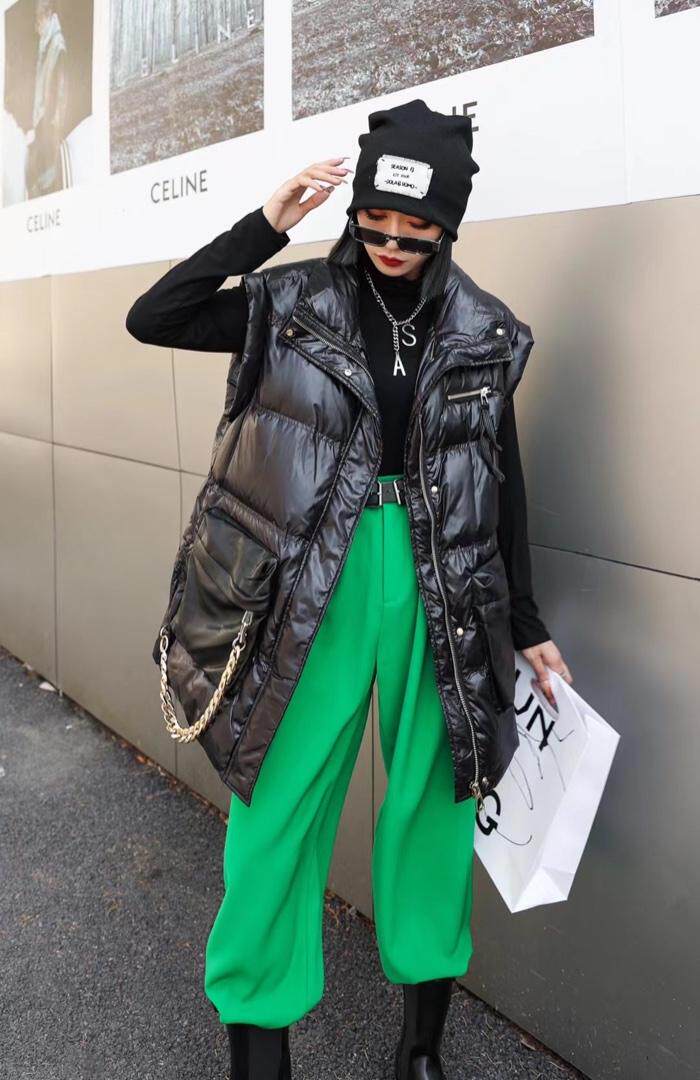 2021新款羽绒服马甲，女装羽绒服，优彩