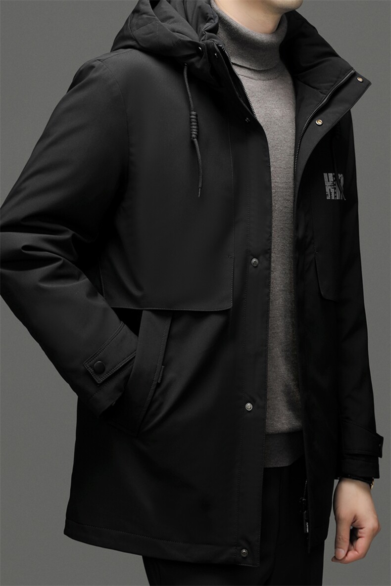 BN222YR815钱塘2020-2冬季厚款中长款商务休闲中年男士羽绒服P260,男装羽绒服,钱塘207-2