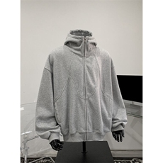 XZ809A/XS07/特P75/控118/加绒特P85/控128重磅连帽开衫卫衣，男装卫衣，星座809A(原222-1)