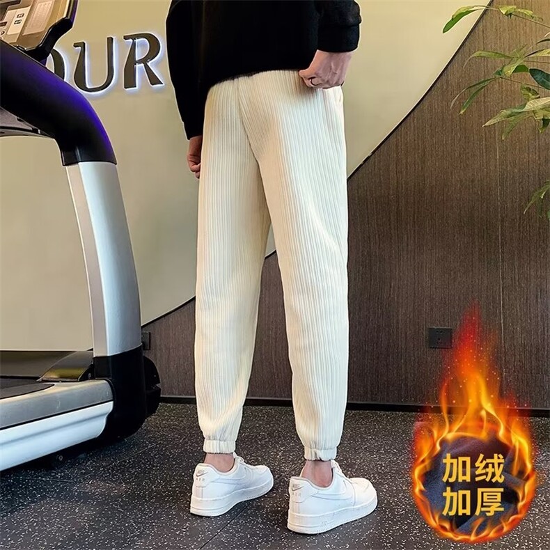 秋季男士运动裤宽松直筒潮牌束脚百搭卫裤男韩版潮流帅气休闲裤子,男装休闲裤,星座506A