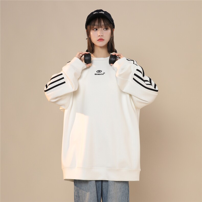 小众设计感秋季长袖卫衣男女上衣宽松慵懒风情侣外套潮WY271-P48,女装短外套,星座1008-1