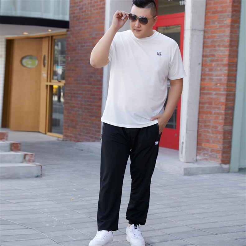 男夏装大码休闲运动套装冰丝网眼5032-1_L-4XLP1005XL-9XLP110,男装休闲套装,星座1516-1