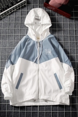 1冲锋衣男休闲情侣大码中性日系外套宽松工装夹克网格7108P50控68，男装夹克，星座226-2