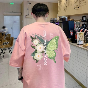 已注册薄荷曼波直播短袖T重磅280克TB4391批30纯棉220克T4391P25图片