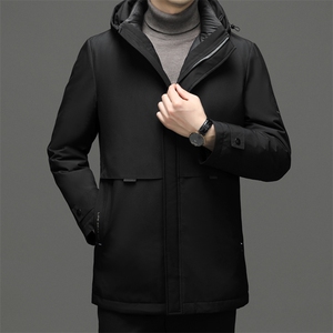 BEYR68080钱塘2020-2中年男士冬季厚款连帽百搭商务羽绒服P290图片