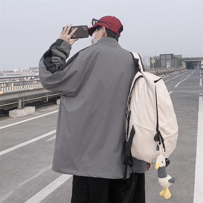 男夹克青少年立领长袖潮夹克BQ53P48,男装夹克,星座1116-2