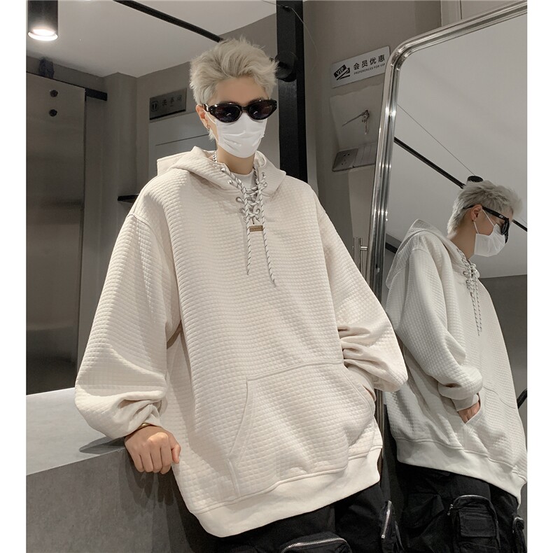 秋装新品小众设计感连帽卫衣情侣休闲宽松上衣外套男女G1096P68,女装短外套,电商A339
