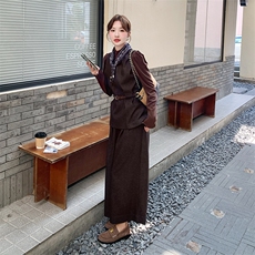 6875-数据款加厚呢料三件套P195K298，女装套装/套裙，2D034