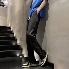 潮休闲裤简约长裤文艺男百搭青春流行慵懒新款时尚潮牌WK918-P40，男装休闲裤，星座1109-3