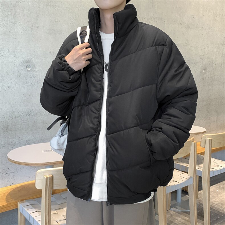 2024冬季棉服男短款加厚面包服立领潮牌棉袄外套MY0301-P70,男装棉衣,星座308B-1