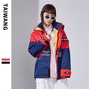 2020潮牌男装帅气宽松棉衣棉服女中性衣服外套秋冬 A436-897-P135图片