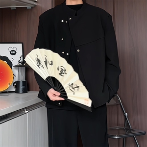 XF2607/P75春装新款现货新中式小西服男潮外套上衣图片