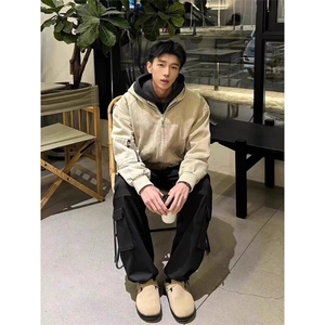 美式哈灵顿底特律连帽外套高街潮牌欧美街头工装夹克 JK617 特P99图片