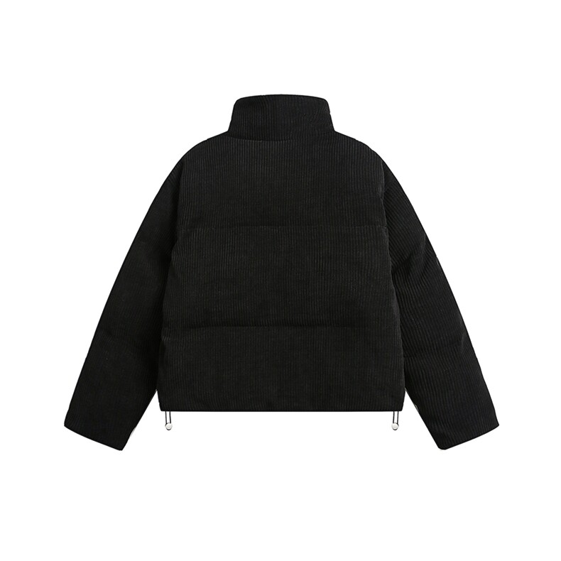 2025冬款灯芯绒立领微短棉服-5668-228,男装棉衣,电商S012（CATTEE）