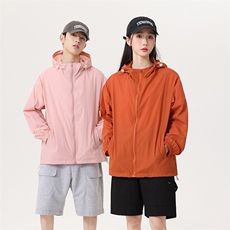 GENIOLAMODE冰丝防晒衣外套男夏季轻薄款2025新款防晒服连帽外套，男装夹克，电商A128