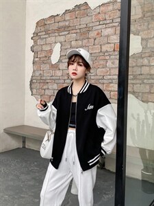 青春校园棒球服图片