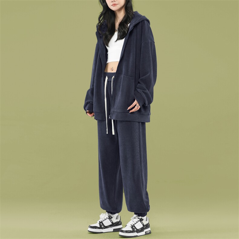 秋冬加绒加厚两件套休闲百搭TZ850常规特批117加绒特批137,男装休闲套装,星座718