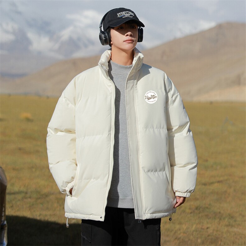 现货抖音得物可供视频冬季三防加厚羽绒棉衣外套面包棉服81127,男装棉衣,电商A486