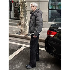 网图现货美式宽松连帽设计感加厚棉服MY2530特P90，男装棉衣，星座205-3