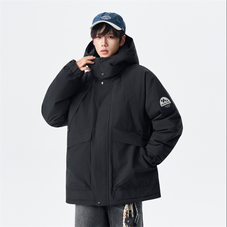 2025冬季新款羽绒服男户外加厚保暖白鸭绒外套XZ309Y95702P248,男装羽绒服,星座309（原A406）