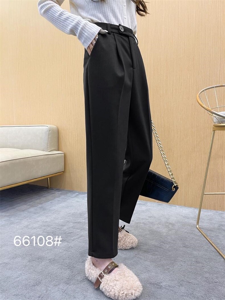 冬季新款尼料拉绒时装裤，其它，千百莲