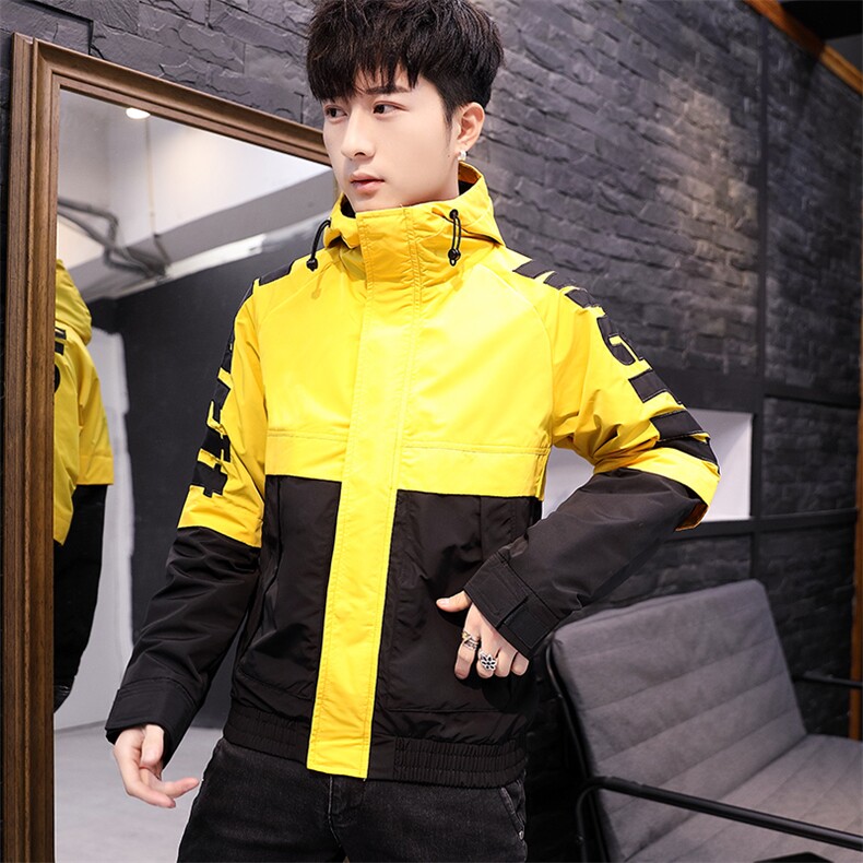 外套男士夹克韩版潮流2021春秋款工装休闲ins透气新款JK146-P70,男装夹克,星座1206（原A206）