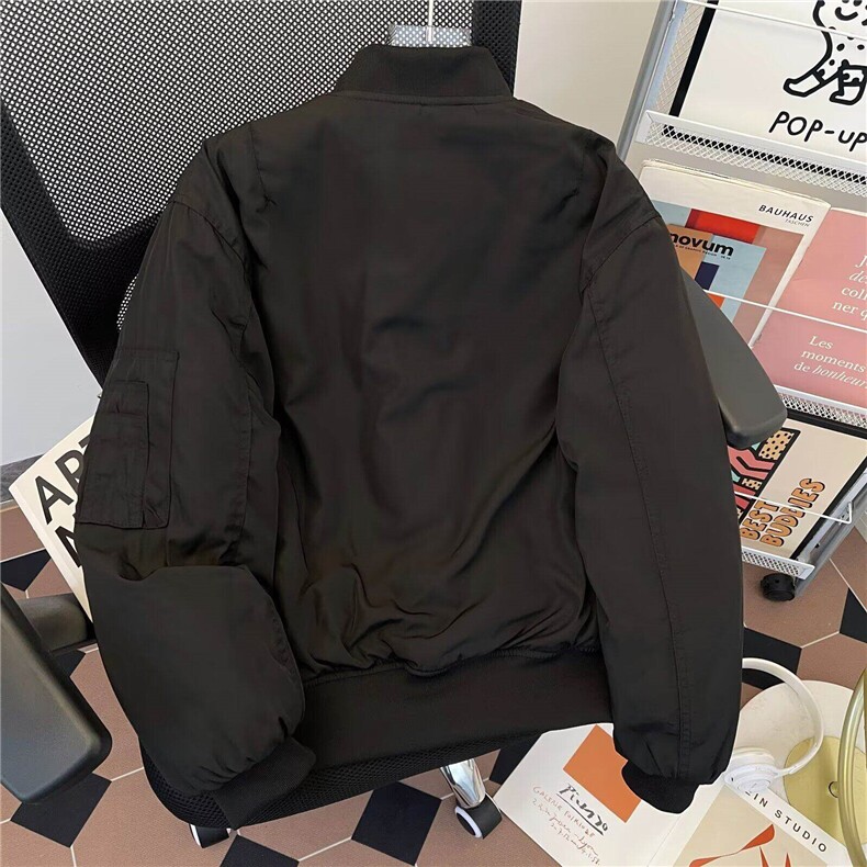 【有货】MF323ZZ-特95短宽bomber双面穿飞行夹克cleanfit棉服外套,男装夹克,星座1007（原301D）