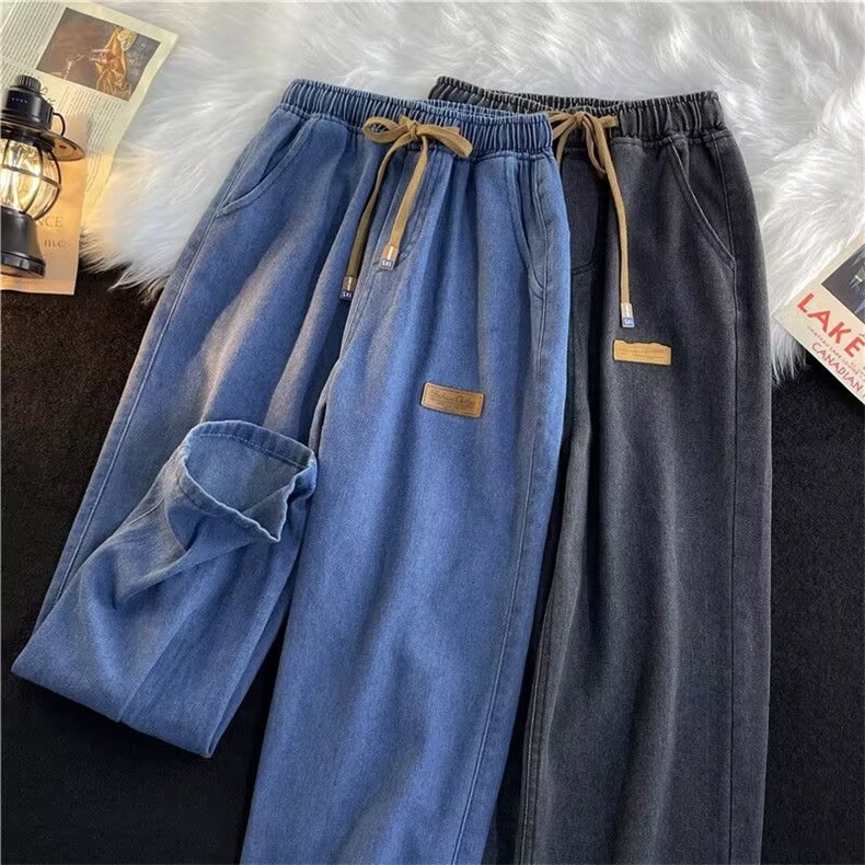 美式牛仔裤男春秋新款休闲直筒裤N6012P40,男装牛仔裤,星座1116-2