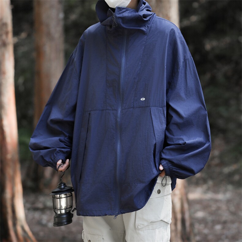情侣款外套户外工装防晒衣防紫外线UPF50+冰丝防水防晒衣JK930P45，男装防晒衣，星座302B
