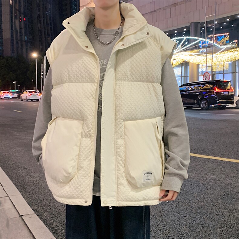 冬季新款个性提花可拆卸双袖新标80绒羽绒服6619-P215,男装羽绒服,星座914-3