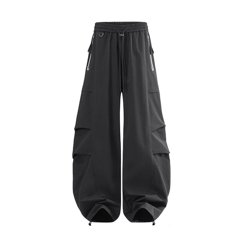 夏季工装裤男冰丝薄款直筒裤子2025新款潮牌男生宽松速干休闲长裤，女装休闲裤，星座1206（原A206）