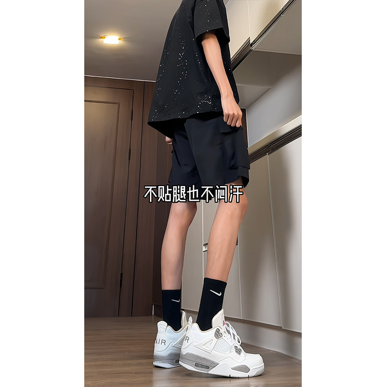 特批25夏季户外百搭机能短裤男锦纶97%其他3%,男装牛仔裤,电商基地A086