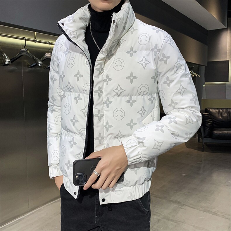 312A-5-601-P125冬季夜光新款男士韩版棉衣立领加厚潮流棉服b,男装棉衣,星座312A-5