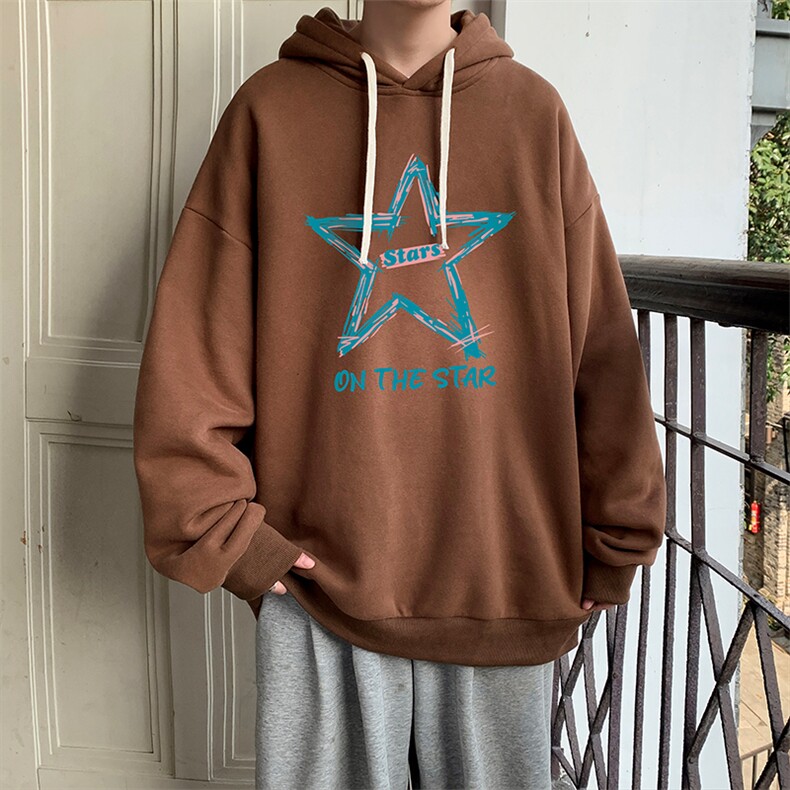 连帽卫衣男大码运动服帽衫外套WY2340-P35,男装卫衣,电商A040