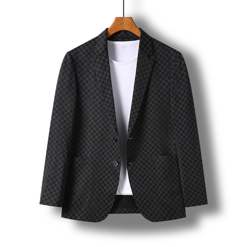 AG1251钱塘2020-3时尚休闲简约中青年男士帅气西服外套P122,男装西服,钱塘207-3